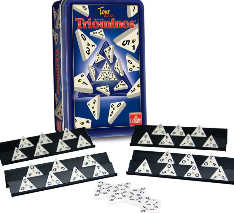 Triominos Travel Tour Edition (Tin)