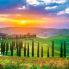 Tuscan Sunrise Puzzel (1000 stukjes)