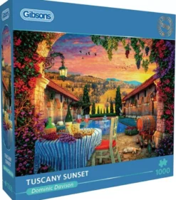 Tuscany Sunset Puzzel (1000 stukjes)