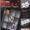 Ultra Pro Pages Side-Load 9-Pocket (25 stuks)