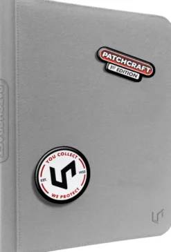 Ultra Pro - Patchcraft Zippered 9-Pocket Pro-Binder Gray