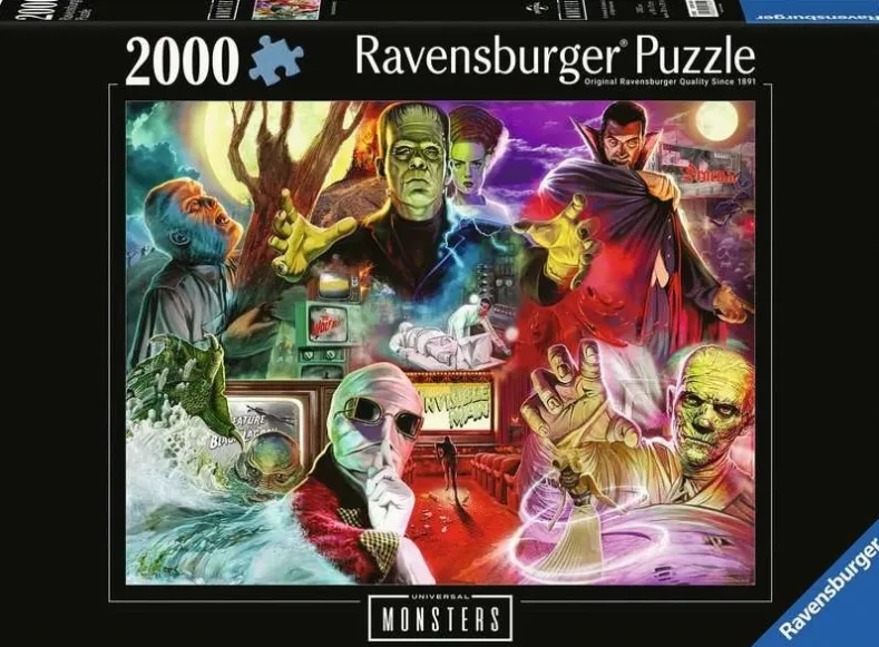 Universal Monsters Puzzel (2000 stukjes)
