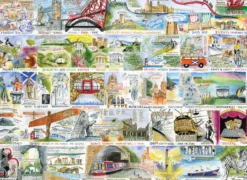 Val Goldfinch - British & Brilliant Puzzel (1000 stukjes)