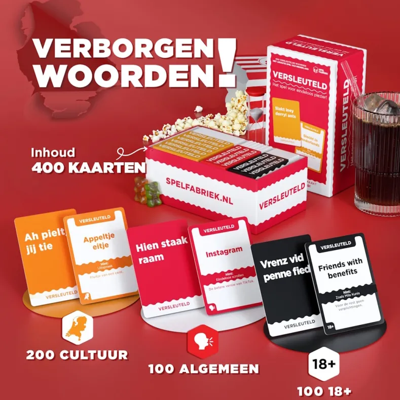 Versleuteld - Kaartspel