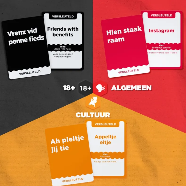 Versleuteld - Kaartspel