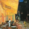 Vincent Van Gogh - Café at Night Panorama Puzzel (1000 stukjes)