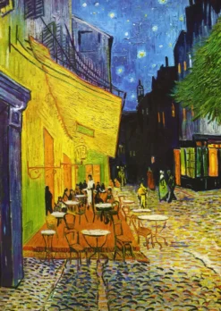 Vincent Van Gogh - Cafe Terrace at Night Puzzel (1000 stukjes)
