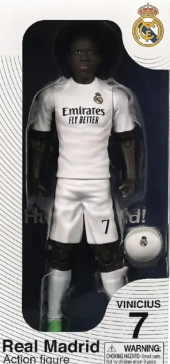 Vinicius Junior Real Madrid – Actiefiguur Voetballer (20 cm)