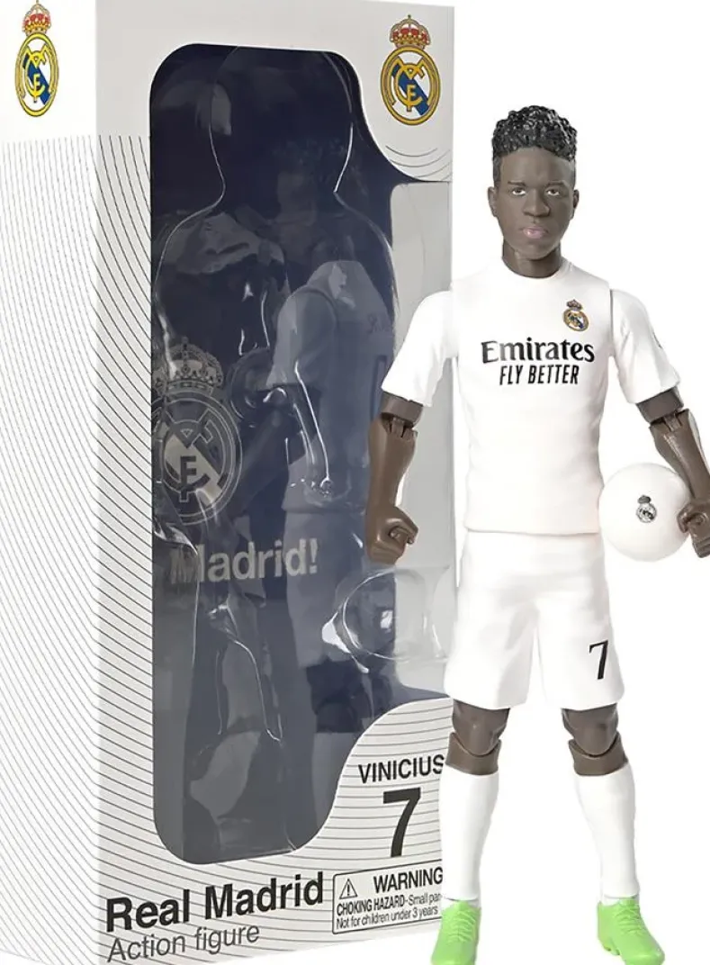 Vinicius Junior Real Madrid – Actiefiguur Voetballer (20 cm)
