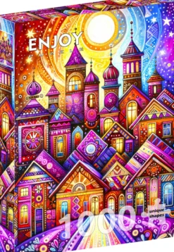 Violet Town Puzzel (1000 stukjes)