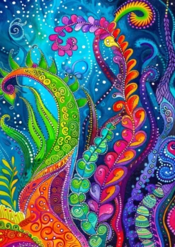 Vivid Spirals Puzzel (1000 stukjes)
