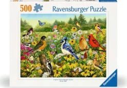 Vogels In De Wei Puzzel (500 stukjes)