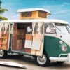 Volkswagen T1 Camper Van Puzzel (1000 stukjes)