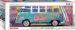 VW Love Splash Panorama Puzzel (1000 stukjes)