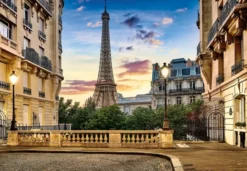 Walk in Paris at Sunset Puzzel (1000 stukjes)