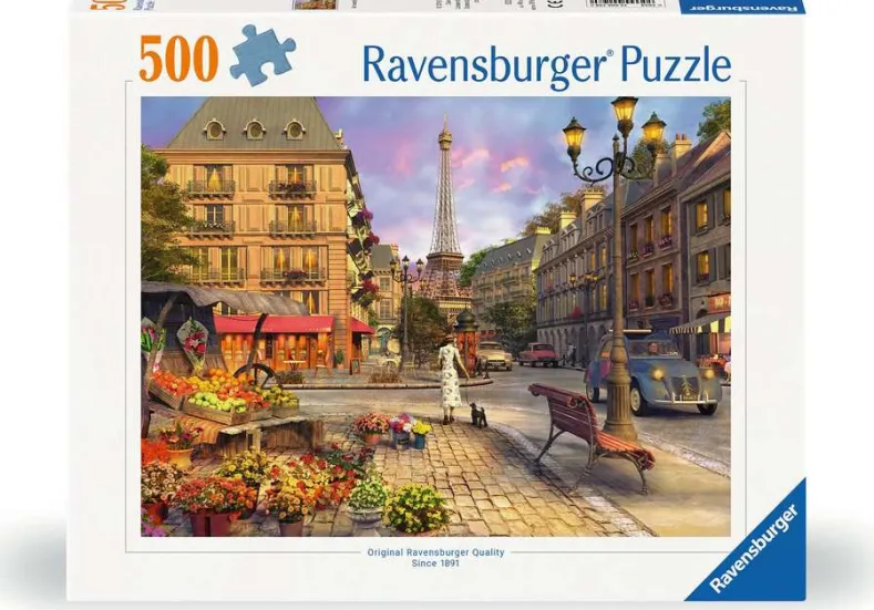 Wandeling door Parijs Puzzel (500 stukjes)