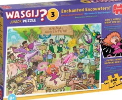 Wasgij Junior 3 - Betoverde Beestenboel! Puzzel (240 stukjes)