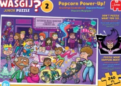 Wasgij Junior 2 - Krachtige Kaskrakers! Puzzel (240 stukjes)