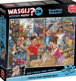 Wasgij Mystery 29 - Donatiedebacle! Puzzel (1000 stukjes)