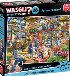 Wasgij Mystery 28 - Kat-en-Muisspel! (1000 stukjes)