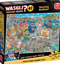Wasgij Original 47 - De boot in! Puzzel (1000 stukjes)