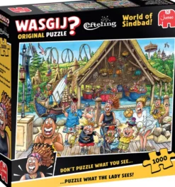 Wasgij Original Efteling - De Wereld van Sindbad! Puzzel (1000 stukjes)