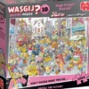 Wasgij Retro Destiny 10 - Chaos in de Winkelstraat Puzzel (1000 stukjes)
