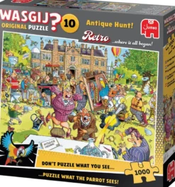 Wasgij Retro Original 10 - Antiekjacht! Puzzel (1000 stukjes)
