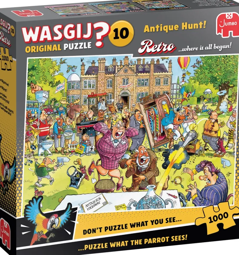 Wasgij Retro Original 10 - Antiekjacht! Puzzel (1000 stukjes)