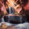 Waterval in the Grand Canyon Puzzel (1500 stukjes)