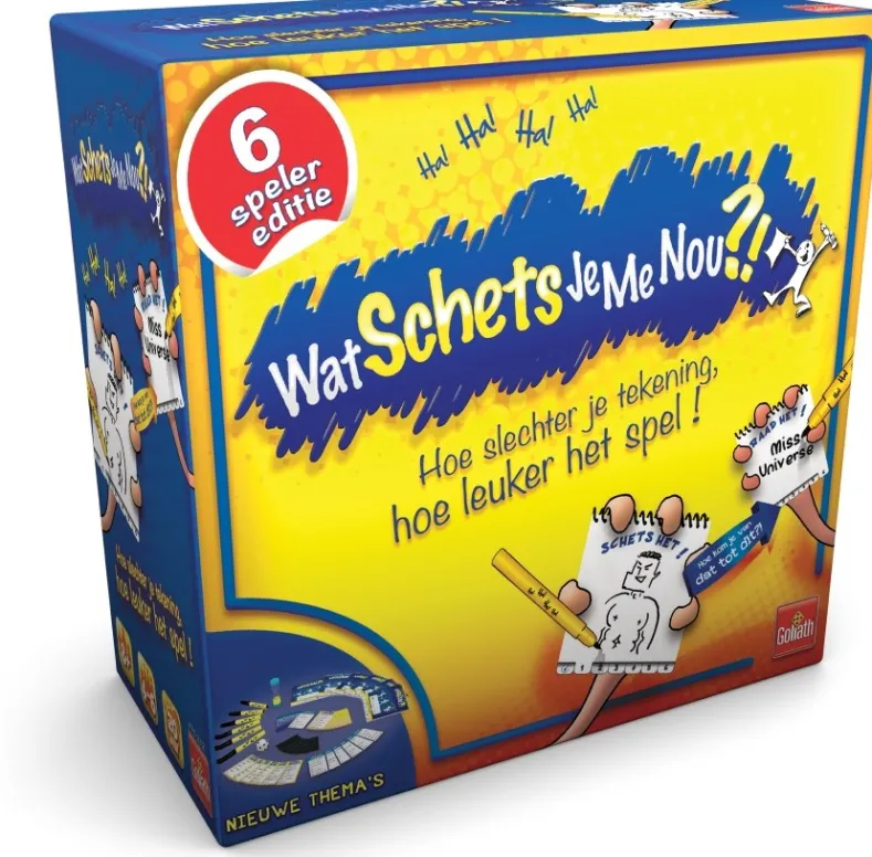 Wat Schets Je Me Nou? (6 spelers)
