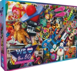 We Love the 80s Puzzel (1000 stukjes)