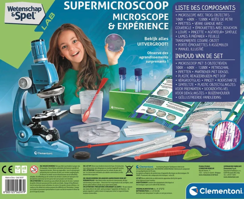 Wetenschap & Spel - Microscoop
