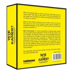 Wie in de kamer?
