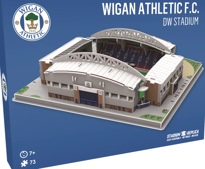 Wigan Athletic DW Stadium 3D Puzzel (73 stukjes)