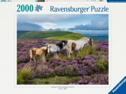 Wild Horses in the Heather Puzzel (2000 stukjes)
