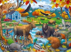 Wildlife Gathering (150 XXL stukjes)