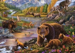 Wildlife Puzzel (500 XL stukjes)