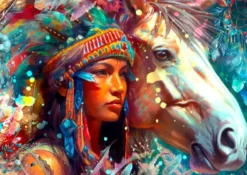 Wild Spirit Puzzel (1000 stukjes)