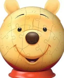 Winnie Pooh With Ears - 3D Puzzel (77 stukjes)