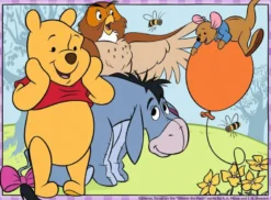 Winnie the Pooh Puzzel (12+16+20+24 stukjes)