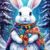 Winter Bunny Puzzel (500 stukjes)