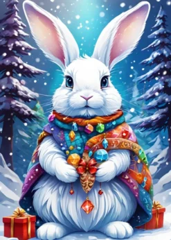 Winter Bunny Puzzel (500 stukjes)