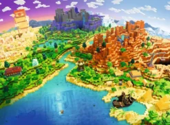 World of Minecraft Puzzel (500 stukjes)