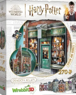Wrebbit 3D Puzzel - Harry Potter Borgin & Burkes (270 stukjes)