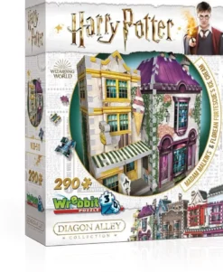 Wrebbit 3D Puzzel - Harry Potter Madam Malkin's & Florean Fortescue's Ice Cream