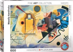 Yellow Red Blue - Wassily Kandinsky Puzzel (1000 stukjes)