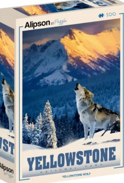 Yellowstone Wolf Puzzel (500 stukjes)