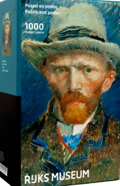 Zelfportret - Vincent van Gogh Puzzel (1000 stukjes)